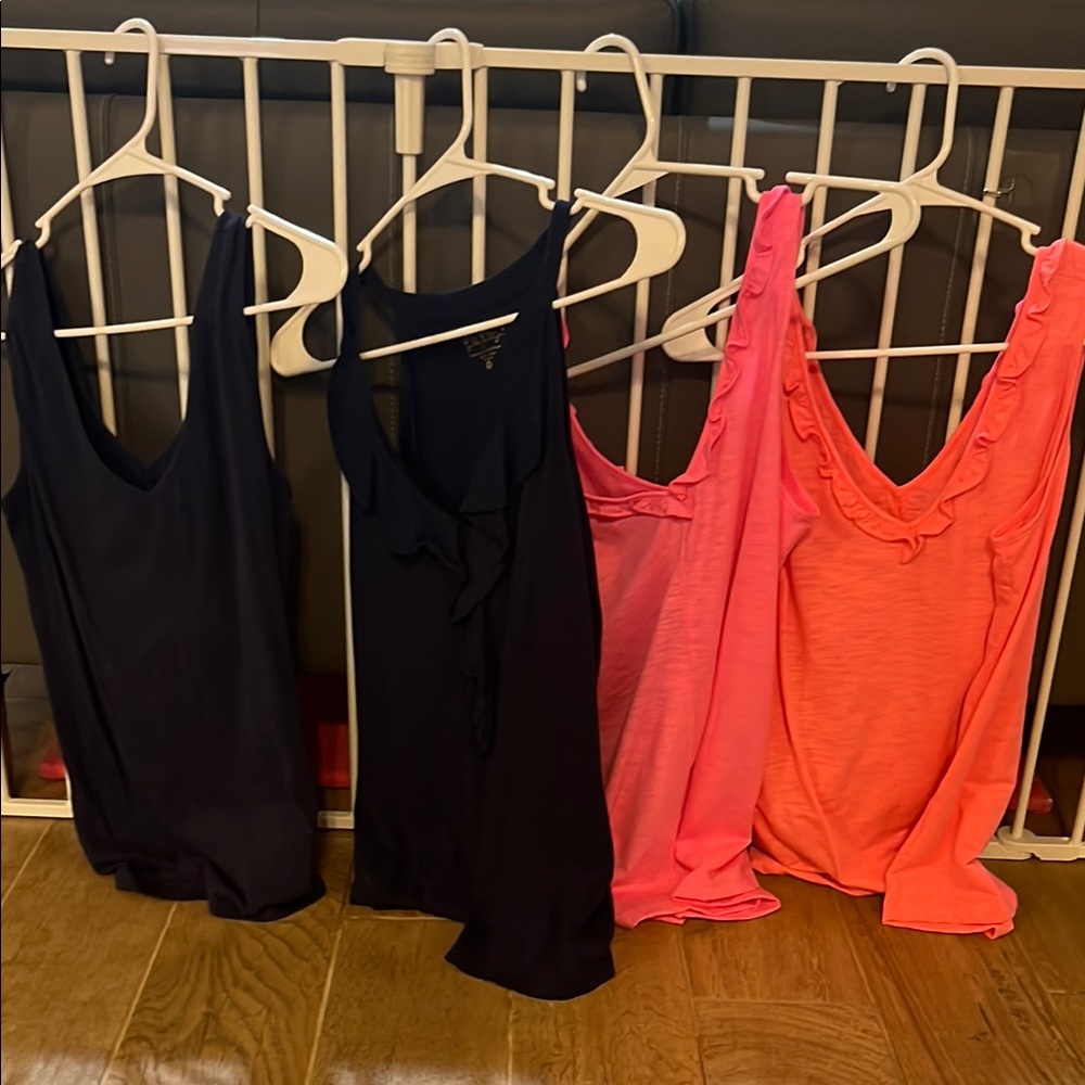 Lilly Pulitzer Set of 4 Tank Tops